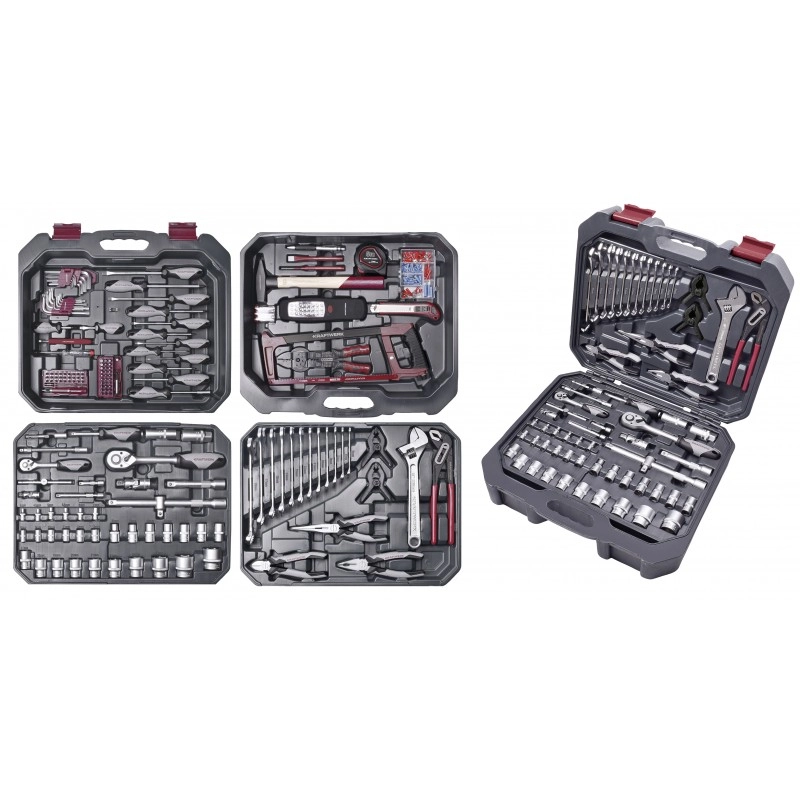 Coffret D'outils Universel Basic-Line 1/2" 1/4" KRAFWERK - 243 Pièces - 204.106.600 4 Coffret D'outils Universel Basic-Line 1/2" 1/4" KRAFWERK - 243 Pièces - 204.106.600 – Image 2