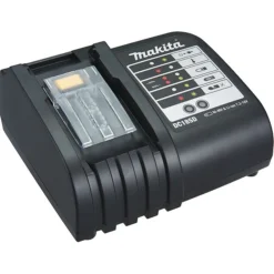 Lot 4 Machines MAKITA 18V 3 Batteries 3Ah + Chargeur + Perceuse Visseuse DDF453 + Visseuse à Choc DTD152 + Meuleuse DGA452 + Scie Sauteuse DJV180 - LMK3 -Maxoutil Soldes LOT70029 6