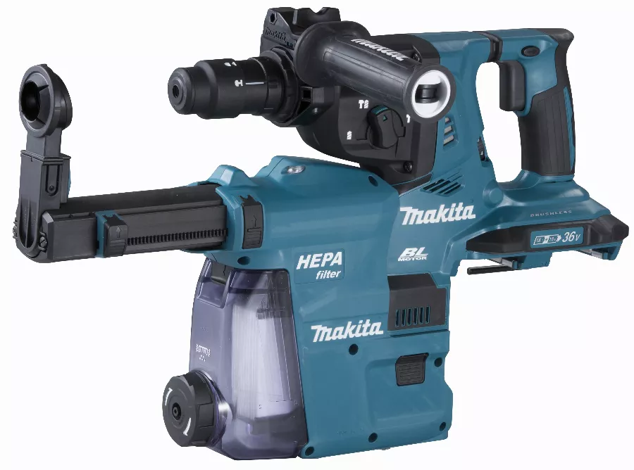 Perfo-burineur SDS+ 36 V => 2 X 18 V Li-Ion 28 Mm MAKITA - Sans Batterie, Ni Chargeur - DHR283ZWJU 3 Perfo-burineur SDS+ 36 V => 2 X 18 V Li-Ion 28 Mm MAKITA - Sans Batterie, Ni Chargeur - DHR283ZWJU