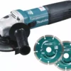 Meuleuse Ø 125 Mm 1400 W ( Kit D'accessoires) MAKITA - GA5040CJD 1 Meuleuse Ø 125 Mm 1400 W ( Kit D'accessoires) MAKITA - GA5040CJD -Maxoutil Soldes MAK0430 1