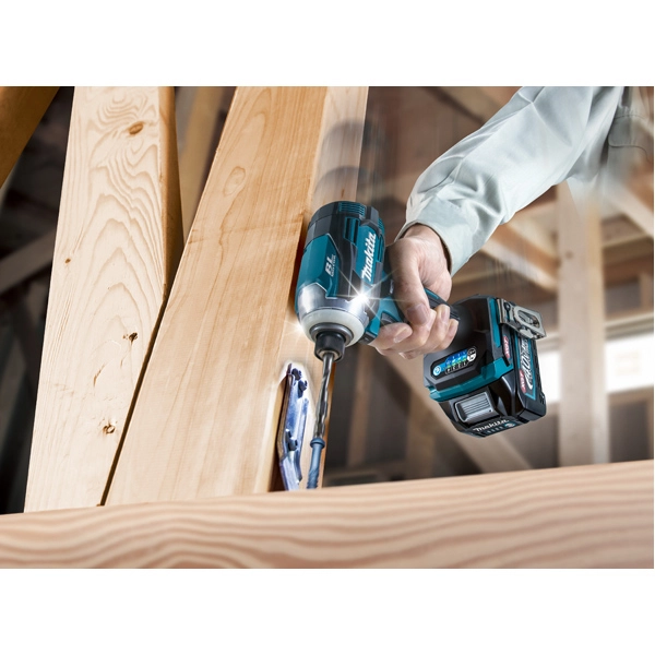 Visseuse à Chocs 40 V Max Li-Ion 2,5 Ah XGT 220 Nm MAKITA - TD001GD201 4 Visseuse à Chocs 40 V Max Li-Ion 2,5 Ah XGT 220 Nm MAKITA - TD001GD201 – Image 2