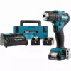 Perceuse Visseuse 12 V CXT Li-Ion 2 Ah Ø 10 Mm (3 Batteries) MAKITA - DF333DNX10 -Maxoutil Soldes MAK0695 1