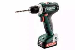 Perceuse Visseuse METABO - PowerMaxx BS 12V - 2 X 2,0 Ah Li-Power, SC 30, Coffret - 601036500