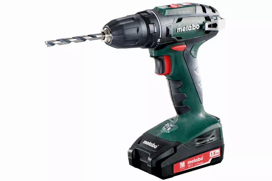 Perceuse Visseuse METABO - BS 18V - 2 X 1,5 Ah Li-Power, SC 30, Coffret - 602207550 3 Perceuse Visseuse METABO - BS 18V - 2 X 1,5 Ah Li-Power, SC 30, Coffret - 602207550
