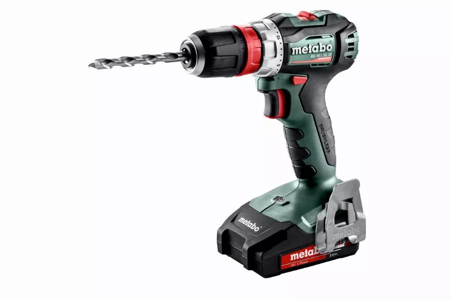 Perceuse Visseuse METABO - BS 18V - L BL Q 2 X 2,0 Ah Li-Power, SC 30, Coffret - 602327500 3 Perceuse Visseuse METABO - BS 18V - L BL Q 2 X 2,0 Ah Li-Power, SC 30, Coffret - 602327500