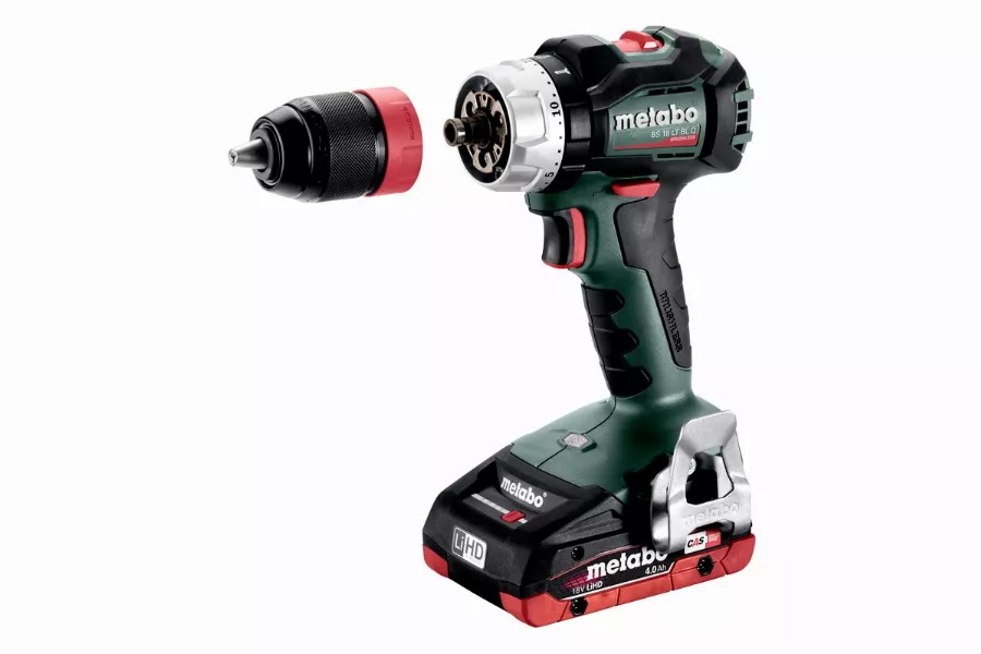 Perceuse Visseuse METABO - BS 18V - LT BL Q 2 X 4,0 Ah LiHD, ASC 55, Coffret - 602334800 4 Perceuse Visseuse METABO - BS 18V - LT BL Q 2 X 4,0 Ah LiHD, ASC 55, Coffret - 602334800 – Image 2