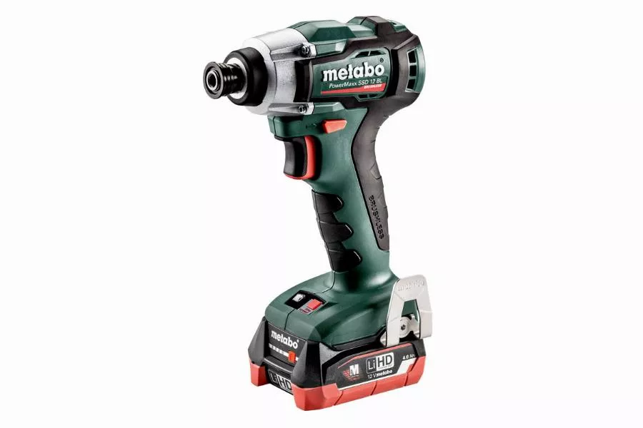Visseuse à Chocs METABO 12 V - PowerMaxx SSD 12 BL 2 X 4,0 Ah Li-HD, ASC 55, Coffret - 601115800 3 Visseuse à Chocs METABO 12 V - PowerMaxx SSD 12 BL 2 X 4,0 Ah Li-HD, ASC 55, Coffret - 601115800