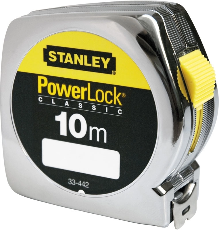 Mètre Powerlock Classic STANLEY 10 M X 25 Mm -1-33-442 3 Mètre Powerlock Classic STANLEY 10 M X 25 Mm -1-33-442