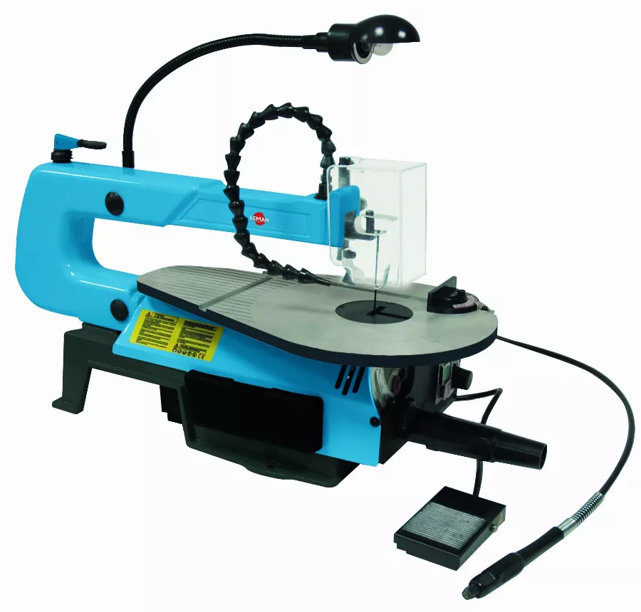 Scie à Chantourner à Pédale LEMAN 90 W 400MM - SAC407 4 Scie à Chantourner à Pédale LEMAN 90 W 400MM - SAC407 – Image 2