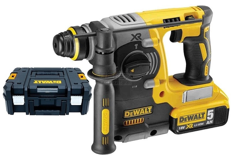 Perforateur DEWALT SDS-Plus 18V 5.0Ah + 2 Batteries + Chargeur - DCH273P2T 3 Perforateur DEWALT SDS-Plus 18V 5.0Ah + 2 Batteries + Chargeur - DCH273P2T