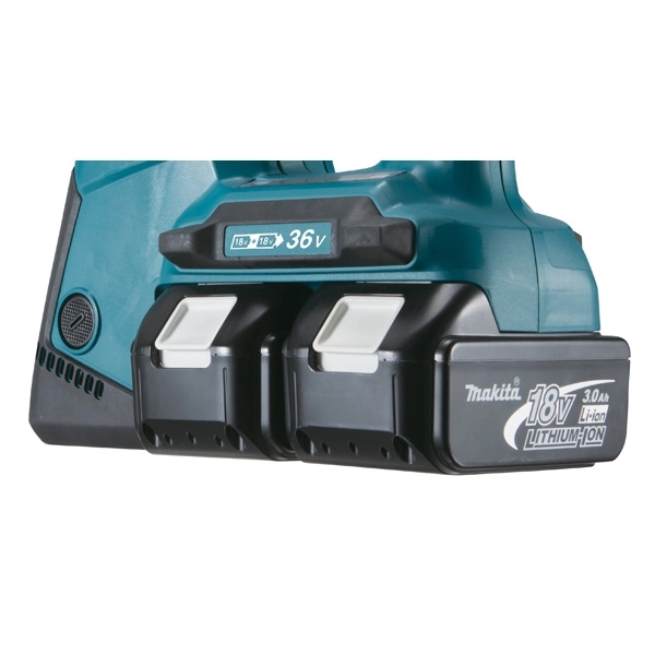 Perforateur-Burineur SDS+ 36V MAKITA - 2x18V Li-ion 5Ah - 26mm - 4xbatteries + 1xchargeur Rapide + 2 Coffrets Transport + Accessoires - DHR264PT4J 6 Perforateur-Burineur SDS+ 36V MAKITA - 2x18V Li-ion 5Ah - 26mm - 4xbatteries + 1xchargeur Rapide + 2 Coffrets Transport + Accessoires - DHR264PT4J – Image 4