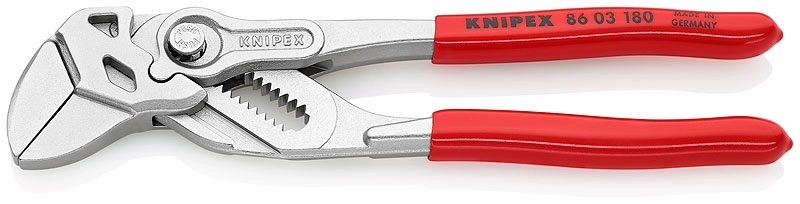 Pince Clé KNIPEX 180mm De Long Avec Effet Cliquet - 13 Positions - 86 03 180 3 Pince Clé KNIPEX 180mm De Long Avec Effet Cliquet - 13 Positions - 86 03 180