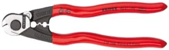 Pince Coupe-câble KNIPEX Avec 2 Profils De Sertissage - 190mm De Longueur - 5mm De Coupe - 95 61 190 9 Pince Coupe-câble KNIPEX Avec 2 Profils De Sertissage - 190mm De Longueur - 5mm De Coupe - 95 61 190 -Maxoutil Soldes PLA30039 1