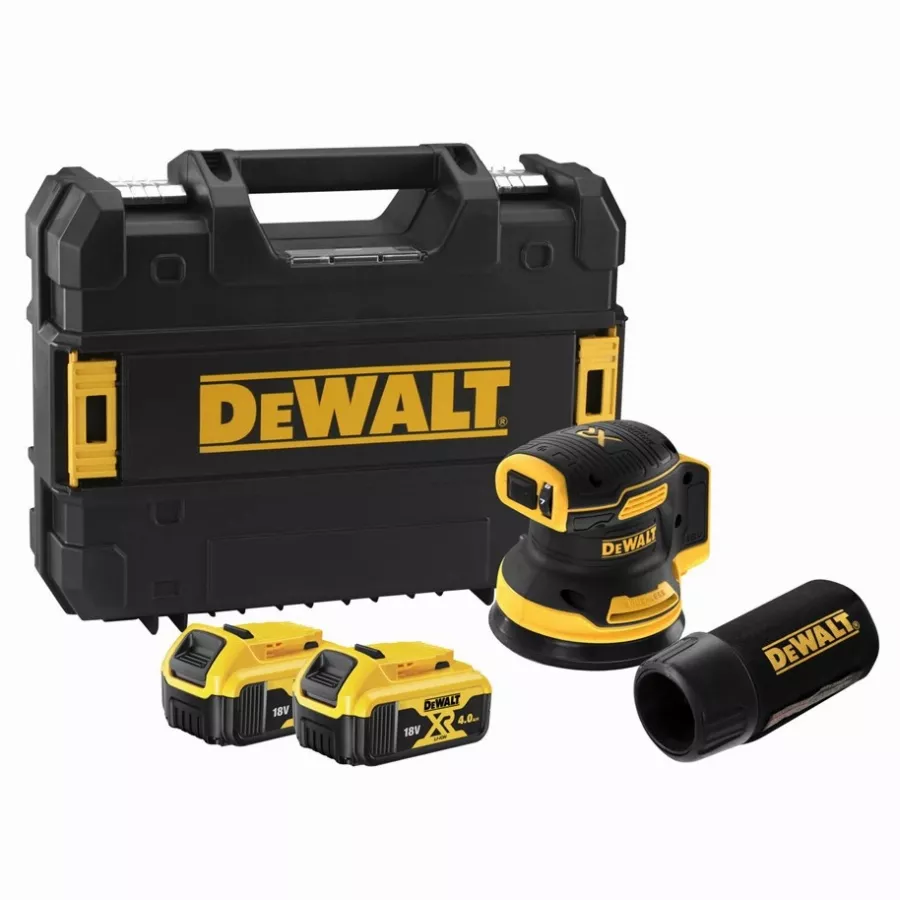 Ponceuse Excentrique XR 18V 125 Mm Brushless DEWALT - 2 Batteries 5.0Ah + Coffret TSTAK - Sans Chargeur - DCW210P2-QW 3 Ponceuse Excentrique XR 18V 125 Mm Brushless DEWALT - 2 Batteries 5.0Ah + Coffret TSTAK - Sans Chargeur - DCW210P2-QW
