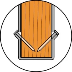 Pointes Annelées électrozinguées SIMPSON - Ø4x35 Mm - Boîte 1500 Pièces - CNA4,0X35-HV -Maxoutil Soldes SAA50002 3