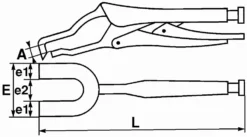 Pince Etau Pour Soudure Medium SAM - 22328 -Maxoutil Soldes SAM01161 6
