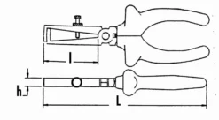 Pince A Denuder Avec Ressort 160 Mm SAM - 240R16GFME 9 Pince A Denuder Avec Ressort 160 Mm SAM - 240R16GFME -Maxoutil Soldes SAM01225 5