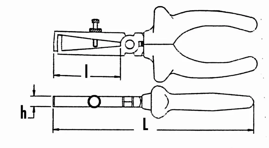 Pince A Denuder Avec Ressort 160 Mm SAM - 240R16GFME 4 Pince A Denuder Avec Ressort 160 Mm SAM - 240R16GFME â Image 2