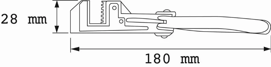 Pince A Denuder Automatique A Peigne SAM - 24418 4 Pince A Denuder Automatique A Peigne SAM - 24418 â Image 2