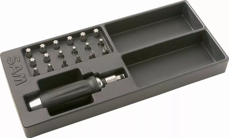 Module Abs 1/3 De Tournevis à Frapper Avec Embouts SAM - 270AJ20M 3 Module Abs 1/3 De Tournevis à Frapper Avec Embouts SAM - 270AJ20M