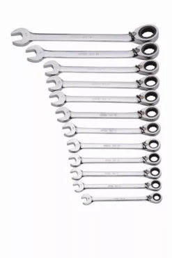 Jeu De 12 Clés Mixtes A Cliquet 8 A 19 Mm SAM - 50CJ12