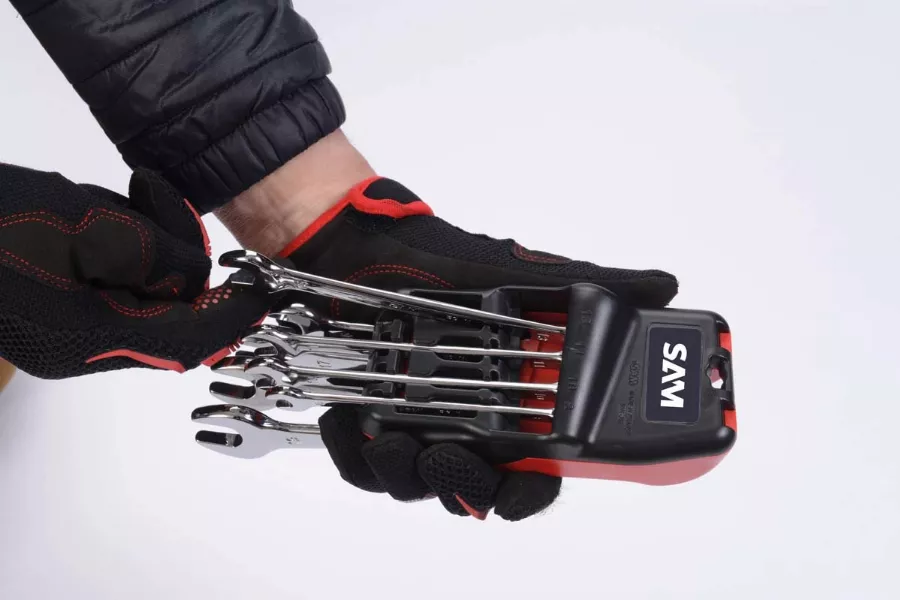 Jeu De 12 Clés Mixtes 7 A 24 Mm Sur Ratelier SAM - 50NJ12 5 Jeu De 12 Clés Mixtes 7 A 24 Mm Sur Ratelier SAM - 50NJ12 – Image 3