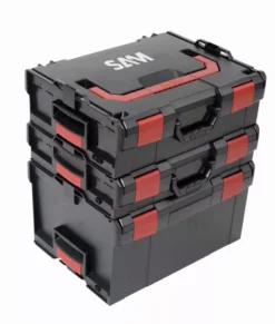 Caisse De Rangement Plastique Transportable 151mm SAM - BOX4X -Maxoutil Soldes SAM03160 2