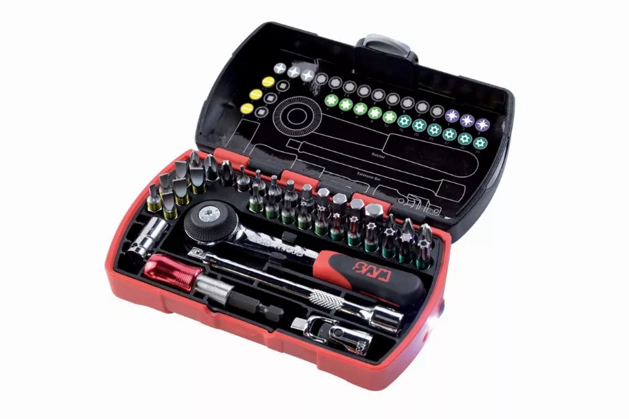 Coffret 36 Pièces Embouts De Vissage SAM - CP36 3 Coffret 36 Pièces Embouts De Vissage SAM - CP36