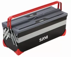 Composition De 50 Outils Dans Caisse à Outils Tôle Bi-matière SAM - CP50BO -Maxoutil Soldes SAM03408 2