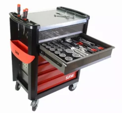 Composition 244 Outils En Module Mousse + Servante SAM - CPP244MMS