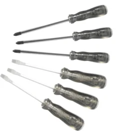 Jeu 6 Tournevis A Frapper Acetate Fente Et Pozidriv SAM - TCETPHJ6 -Maxoutil Soldes SAM05819 1