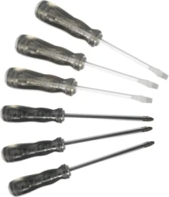 Jeu 6 Tournevis A Frapper Acetate Fente Et Phillips SAM - TCETPZJ6 -Maxoutil Soldes SAM05820 1