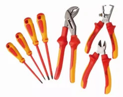 Jeu De 7 Outils Isoles 1000 Volts 3 Pinces + 4 Tournevis Vde SAM - ZTBPJ7