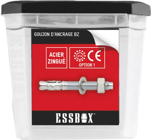 Goujon ESSBOX SCELL-IT Ancrage - ØM10 Mm X 95 Mm - Boite De 25 - EX-92051110095 3 Goujon ESSBOX SCELL-IT Ancrage - ØM10 Mm X 95 Mm - Boite De 25 - EX-92051110095
