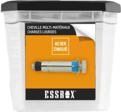 Cheville ESSBOX SCELL-IT Universelle - ØM8 Mm X 60 Mm - Boite De 25 - EX-9201110860