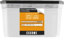Cheville ESSBOX SCELL-IT Nylon - Ø10 Mm X 120 Mm - Boite De 40 - EX-91013410120