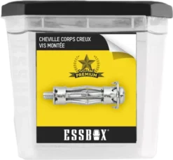 Cheville ESSBOX SCELL-IT Corps Creux - Spyder Plus - Ø4 Mm X 47 Mm - Boite De 100 - EX-91108104047