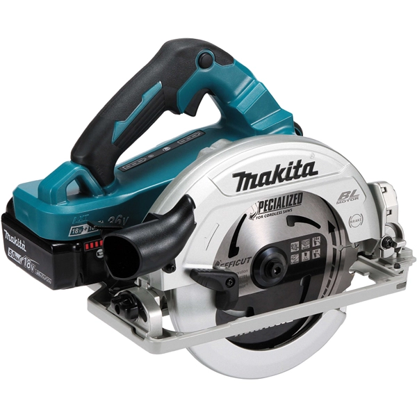 Scie Circulaire 36V 2X18V Li-Ion BL1850B Ø190 Mm MAKITA - DHS782PT2J 3 Scie Circulaire 36V 2X18V Li-Ion BL1850B Ø190 Mm MAKITA - DHS782PT2J