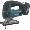 Scie Sauteuse MAKITA 18 V Li-Ion + 2 Batteries 3.0 Ah, Chargeur, Coffret Et Accessoires - DJV180RFJ -Maxoutil Soldes SDD10054 1