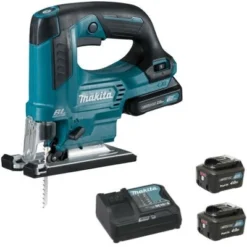 Scie Sauteuse 10.8V Li-ion MAKITA - Malette De Transport + 2 Batteries 4Ah + 1 Chargeur Rapide - JV103DSMJ -Maxoutil Soldes SDD10097 1