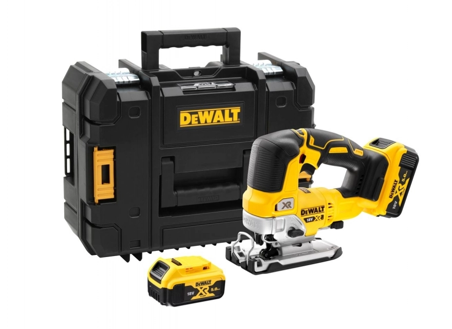 Scie Sauteuse DEWALT 18V XR 5Ah + 2 Batteries + Chargeur - DCS334P2 5 Scie Sauteuse DEWALT 18V XR 5Ah + 2 Batteries + Chargeur - DCS334P2 – Image 3