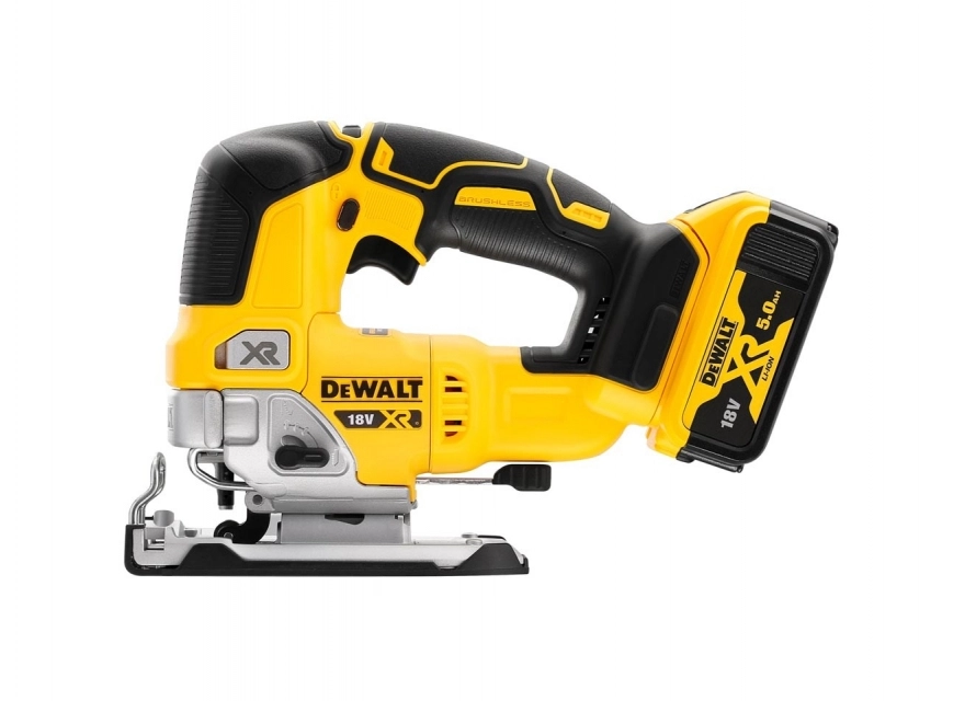 Scie Sauteuse DEWALT 18V XR 5Ah + 2 Batteries + Chargeur - DCS334P2 4 Scie Sauteuse DEWALT 18V XR 5Ah + 2 Batteries + Chargeur - DCS334P2 – Image 2