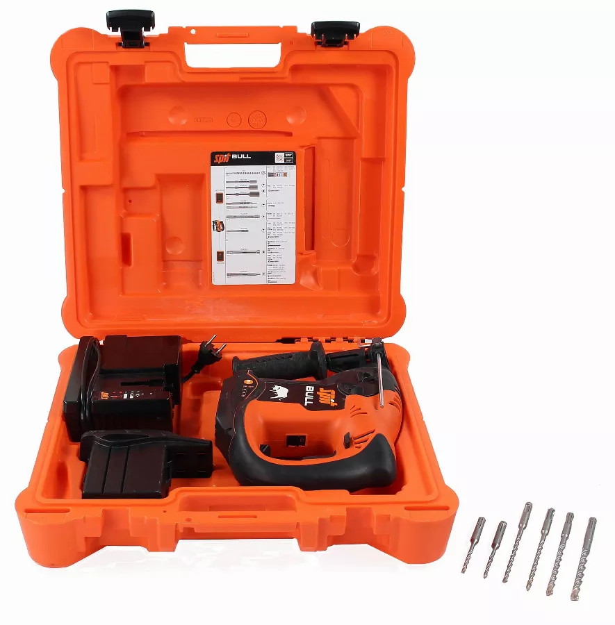 Système Chevilleur Spitbull 36V 6.2Ah Li + 6 Forets XT3 SPIT - 054682 5 Système Chevilleur Spitbull 36V 6.2Ah Li + 6 Forets XT3 SPIT - 054682 – Image 3