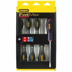 Stanley Tournevis Electricien + Mecanicien + Pozi - Jeu De 6pieces FATMAX - 0-65-428