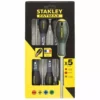 Stanley Tournevis électricien + Mécanicien + Phillips - Jeu De 5pieces FATMAX - 0-65-436 2 Stanley Tournevis électricien + Mécanicien + Phillips - Jeu De 5pieces FATMAX - 0-65-436 -Maxoutil Soldes STAN0260 1