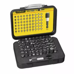 Stanley Coffret D’embouts De Vissage 1/4" 25 mm - Jeu De 61pieces - Gamme Pro - 1-13-902 -Maxoutil Soldes STAN0397 1