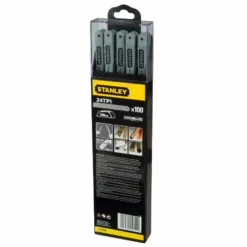 Stanley Lame De Scie A Métaux - Boite 100 lames Flexible Lion 10 dents - 1-15-842 -Maxoutil Soldes STAN0429 1 1