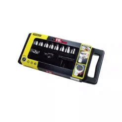 Stanley Coffret A Douilles Carre Conducteur 1/2" - Jeu De 15pieces - 1-87-065