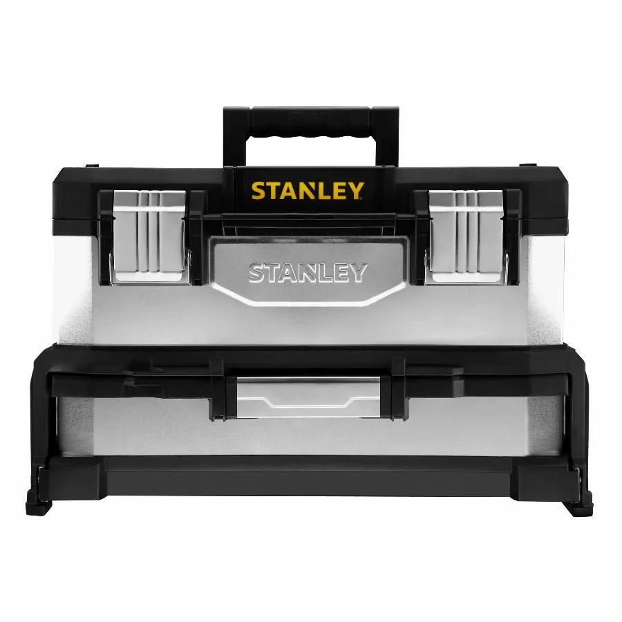 Stanley Boite A Outils A Tiroir Bimatiere Galvanisee 51cm - 1-95-830 3 Stanley Boite A Outils A Tiroir Bimatiere Galvanisee 51cm - 1-95-830