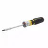 Stanley Big Tournevis Porte-embouts A Cliquet + Led + 12 embouts : Fente 5, 6.5, 8 mm/ph1-ph2-ph3 / Pz1-pz2-pz3 / T10-t15-t20 + Led + Ratelier - FMHT0-62689 -Maxoutil Soldes STAN1052 1